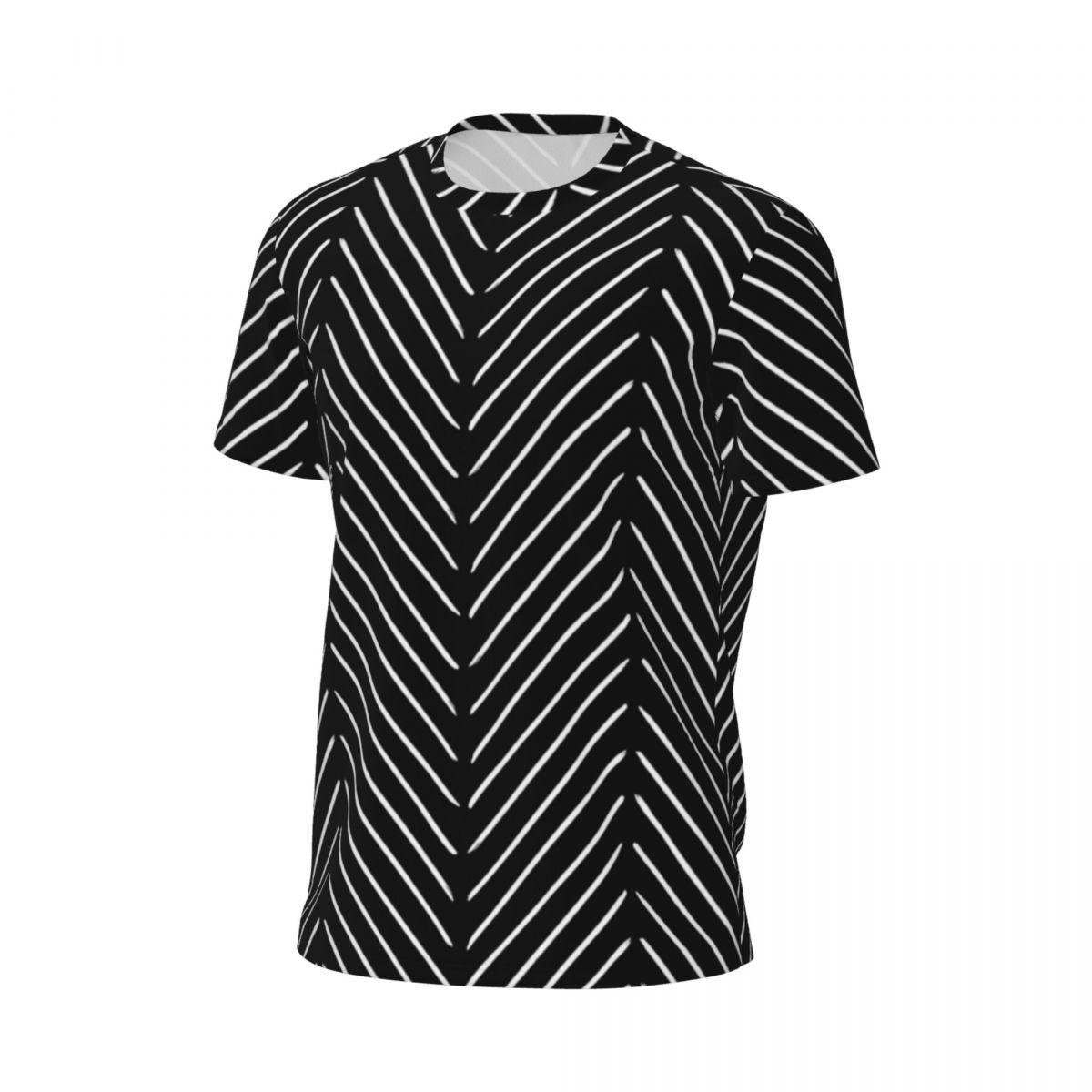 Sportswear T-Shirt Male Retro  – обзор и цена Mudcloth Print Top