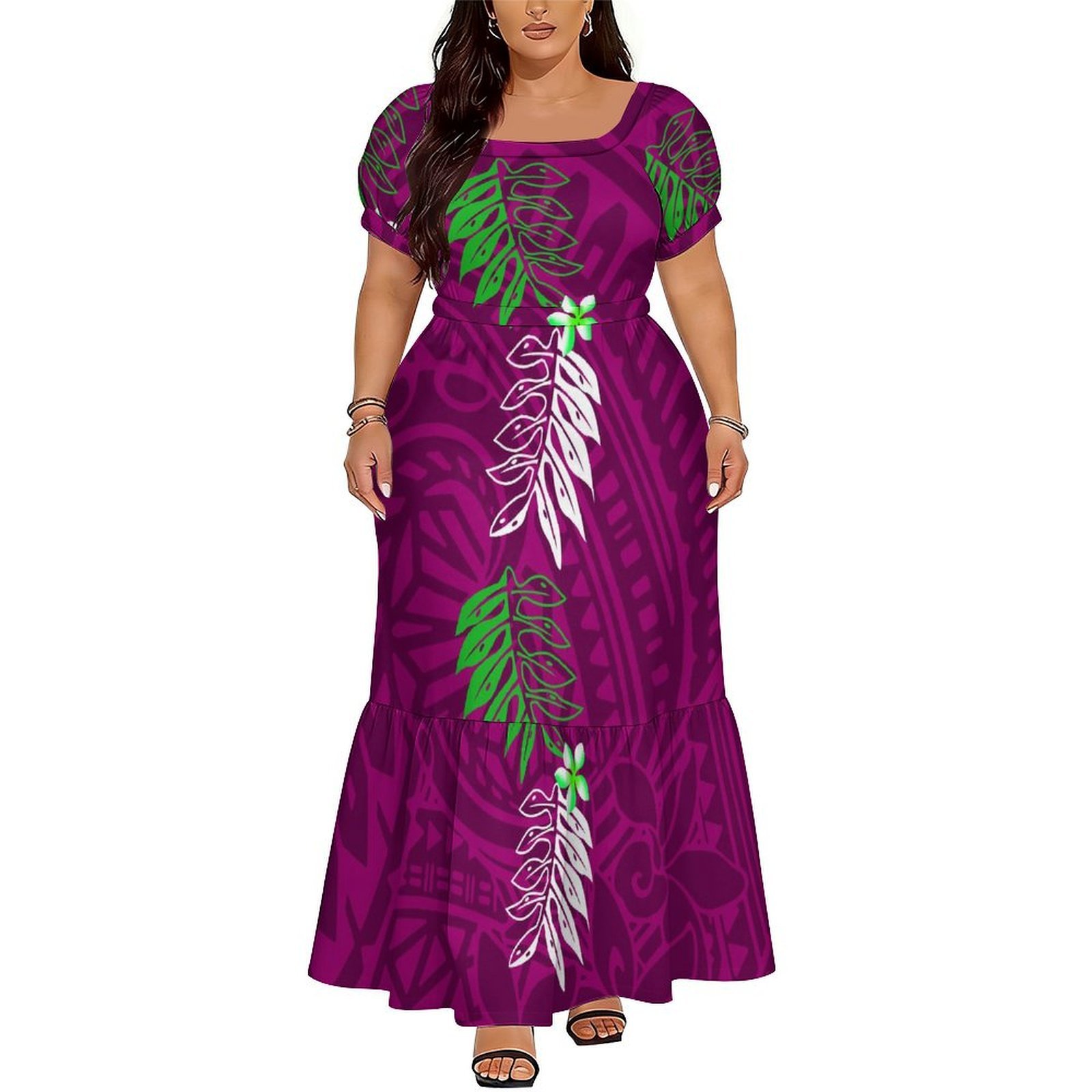 Длинное платье в полинезийском – обзор и цена Ethnic Gown