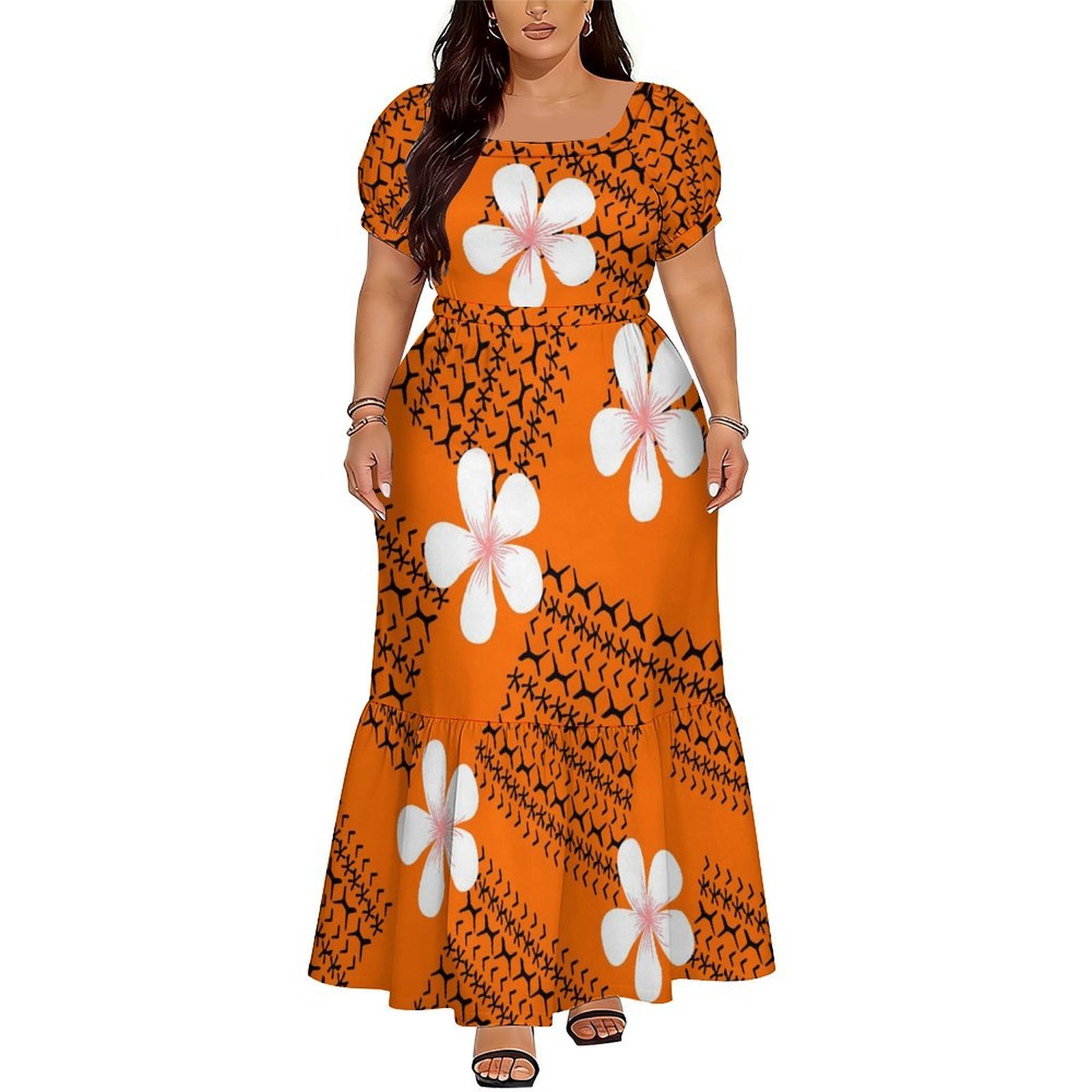 Длинное платье в полинезийском – обзор и цена Ethnic Gown