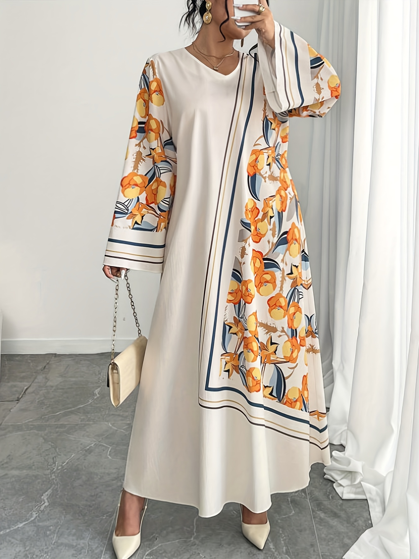 Модное женское платье-роба бол – обзор и цена Ethnic Gown