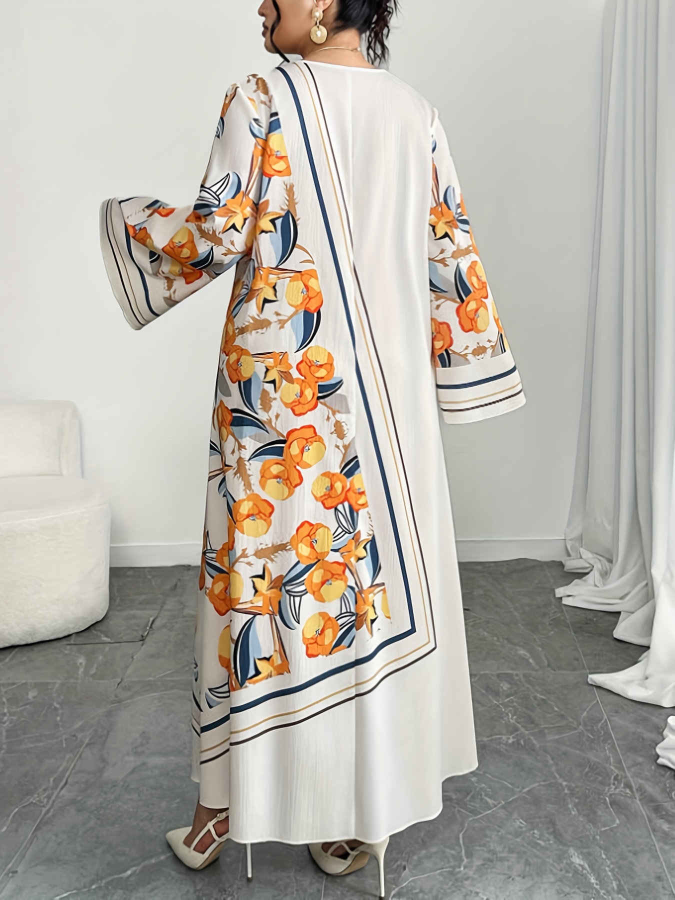 Модное женское платье-роба бол – обзор и цена Ethnic Gown