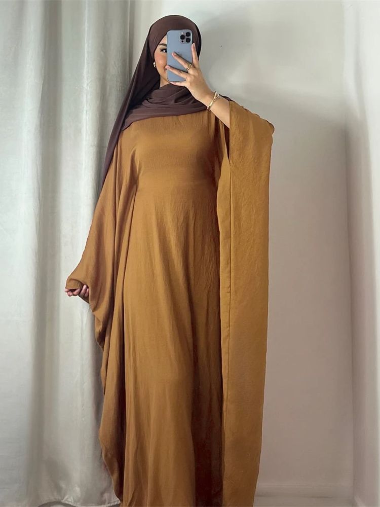 Рамадан Ид Мягкий креп Химар Л – обзор и цена Ethnic Gown
