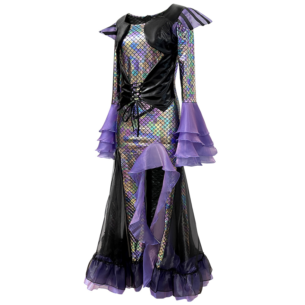 Длинное платье-русалка темного – обзор и цена Ethnic Gown
