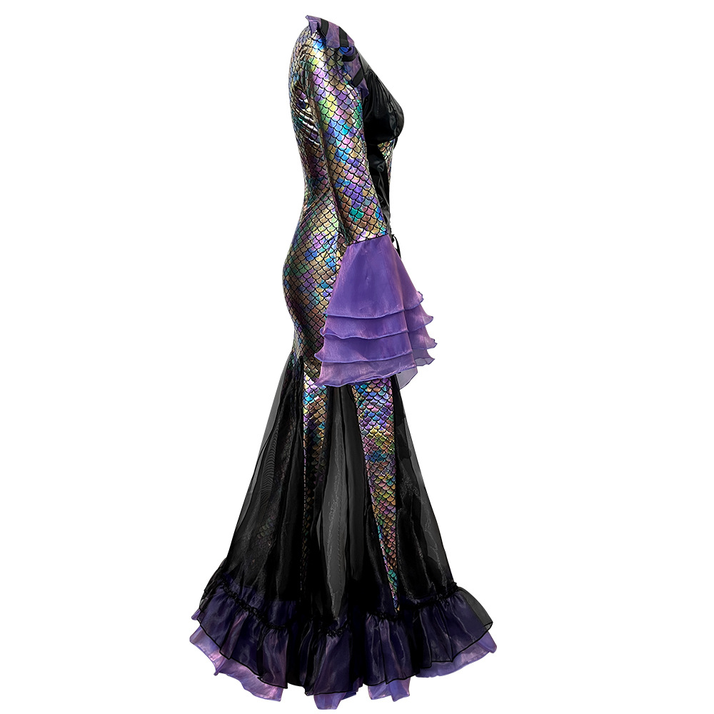 Длинное платье-русалка темного – обзор и цена Ethnic Gown